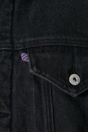Jakna BBC IceCream ICECREAM Running Dog Sherpa Denim Jacket Crna | IC24147, 5