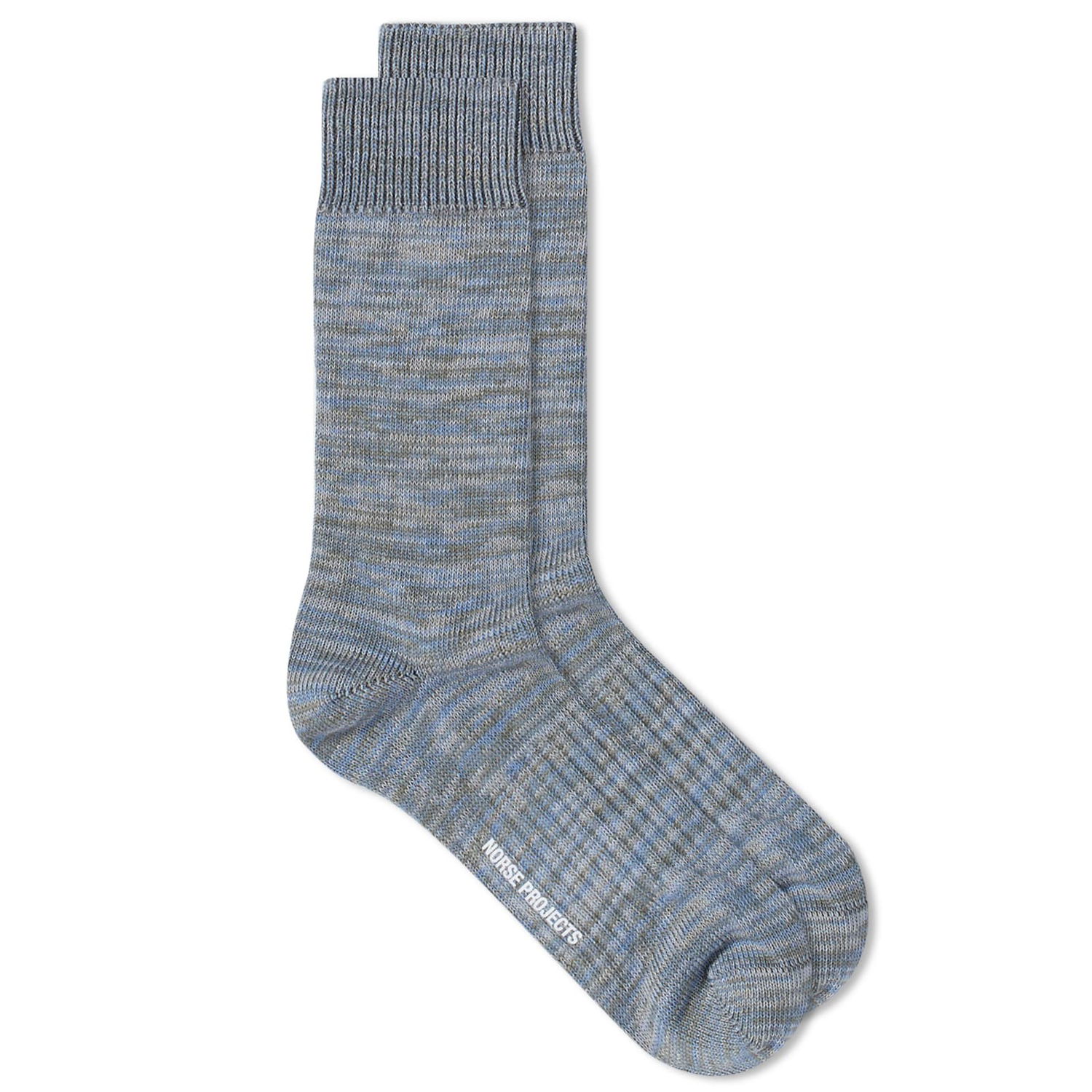 Čarape NORSE PROJECTS Bjarki Blend Sock Siva | N82-0004-7187, 0