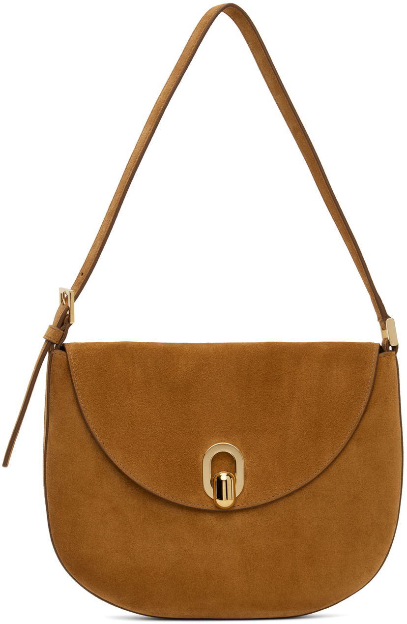 Ručna torbica Savette Tan Small Tondo Bag Smeđa | H-008-03-03