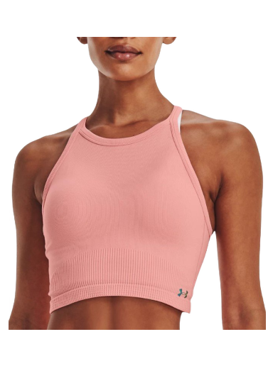 Crop top Under Armour Rush Seamless Crop Top Ružičasta | 1377597-603