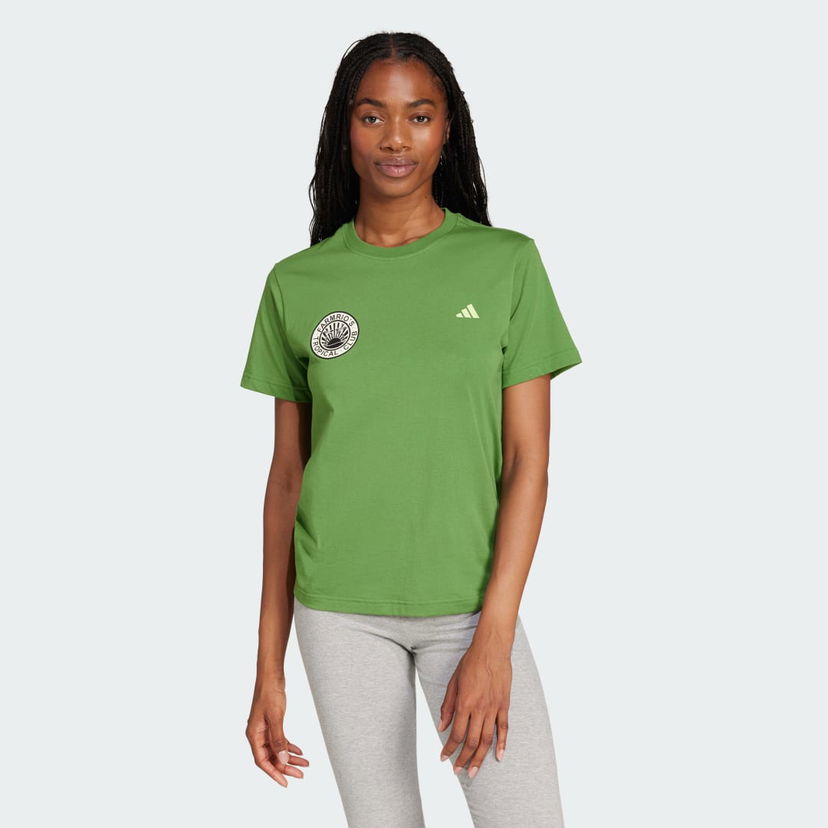 Majica kratkih rukava adidas Performance adidas x FARM Graphic Tee Zelena | JD6292