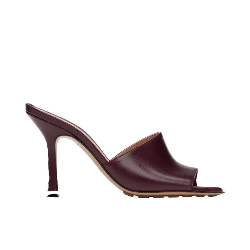 Tenisice i cipele Bottega Veneta Stretch Heeled Mule "Red" Crvena | 610538 VBSF0