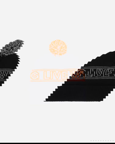 Kapica WTAPS Pom-Pom Beanie with Logo Band Crna | 242MADT-HT03 002, 2