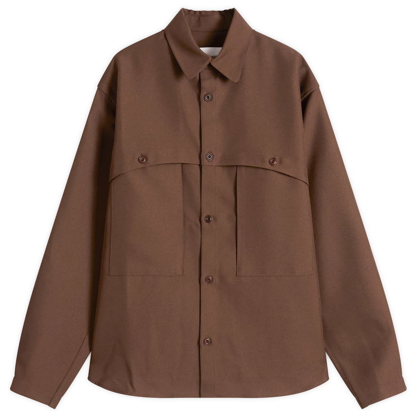 Košulja sage NATION Martial Shirt Smeđa | S095-TBC