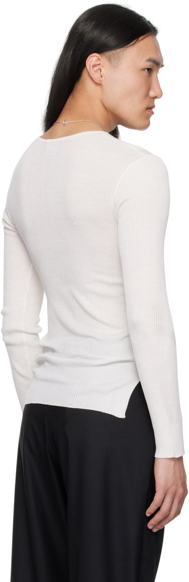 Džemper Enfants Riches Déprimés Enfants Riches Déprimés Fitted Thermal Sweater Bijela | 080-241, 2