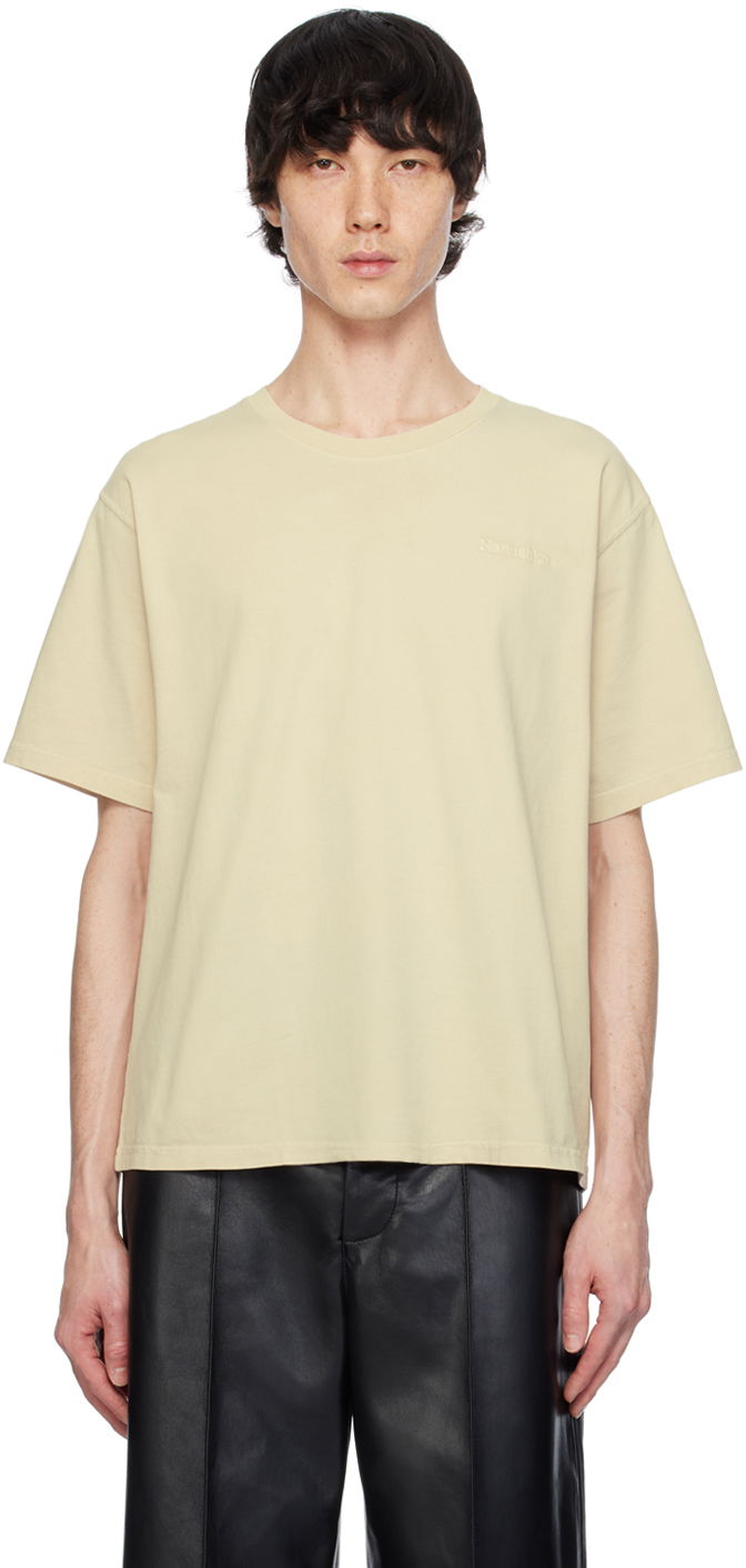 Majica kratkih rukava Nanushka Reece T-Shirt Bež | NU23PFTP02273