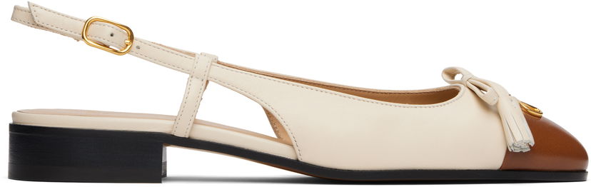 Tenisice i cipele Valentino Valet Du Roi Slingback Ballerina Flats Višebojno | 6W0S0MH0DDT