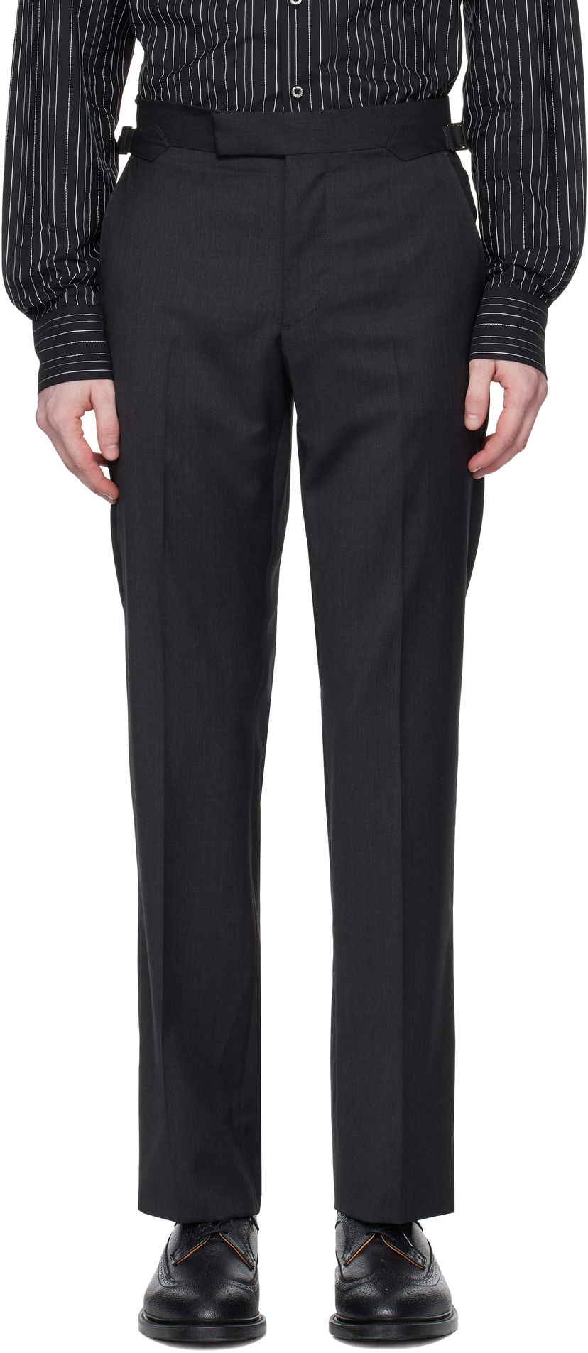 Hlače Vivienne Westwood Vivienne Westwood Sang Trousers Crna | 2F01000R-W0120-