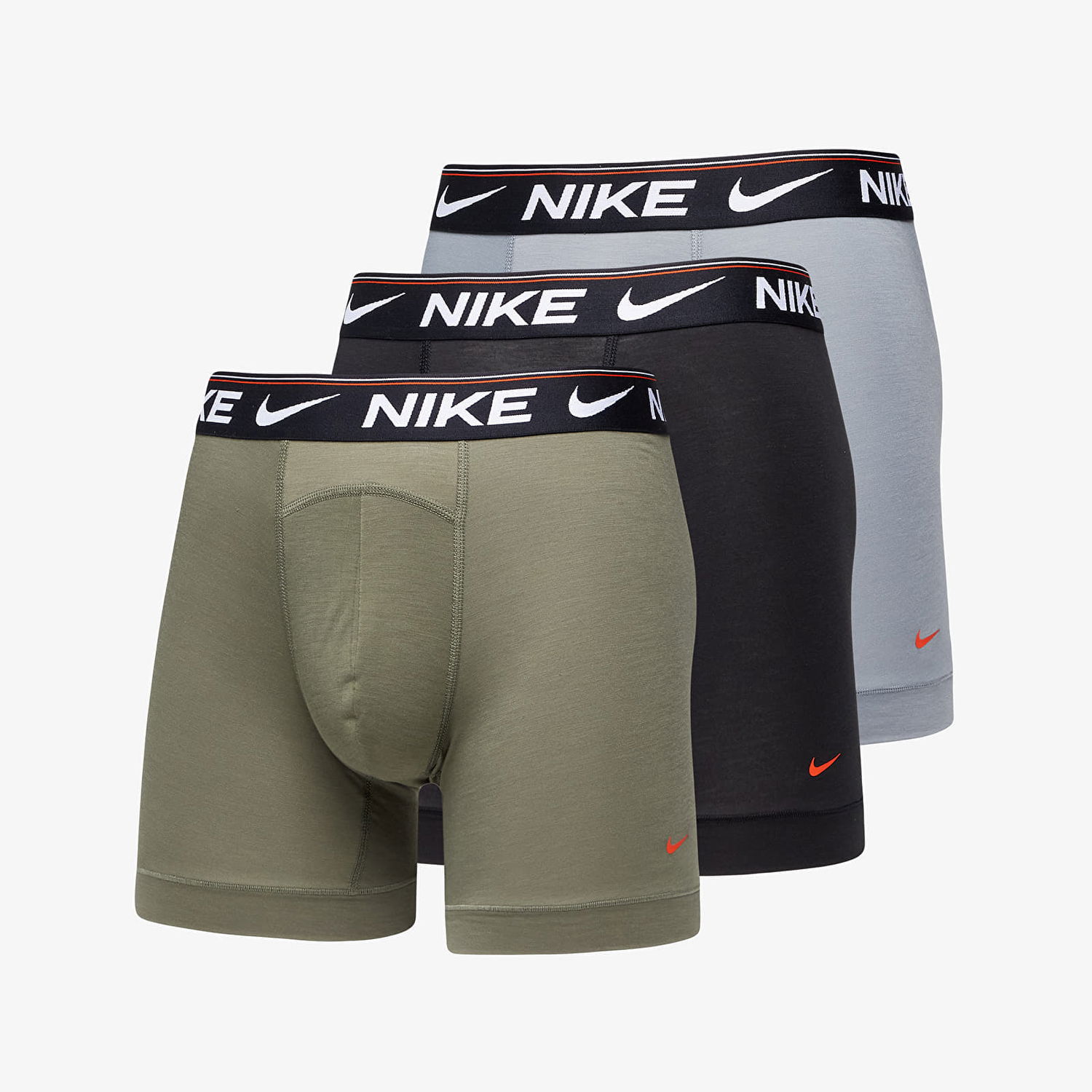 Donje rublje i čarape Nike Dri-FIT Ultra Comfort Boxer Brief 3-Pack Višebojno | 0000KE1257-WZS, 0