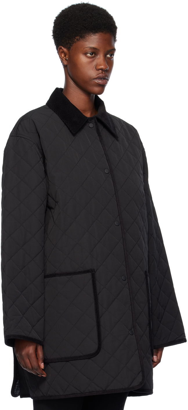 Pernata jakna TOTEME Quilted Jacket Crna | 241-WRO1022-FB0169, 1