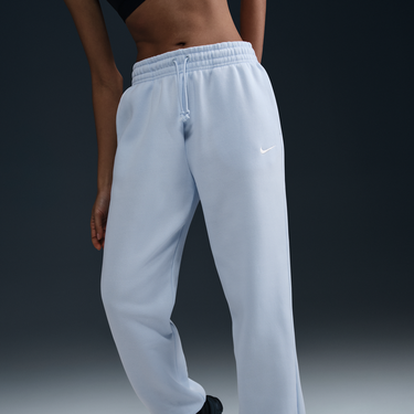 Trenirka Nike Sportswear Phoenix Fleece High-Waisted Loose Fit Pants Plava | FZ5996-423, 1
