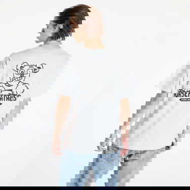 Majica kratkih rukava Horsefeathers Teddy T-Shirt Cement M Siva | SM1365B, 2