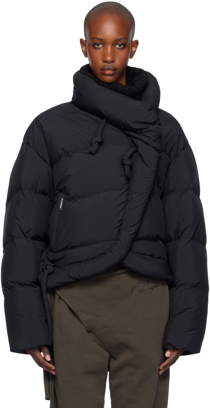 Pernata jakna Ottolinger Ottolinger Strappy Puffer Jacket Crna | 1090602921