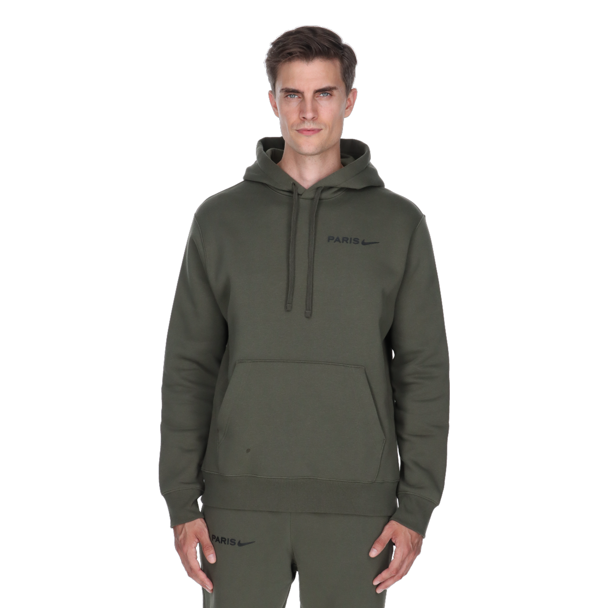 Dukserice Nike PSG NSW Club Pullover Hoodie Zelena | HM2888-325, 0
