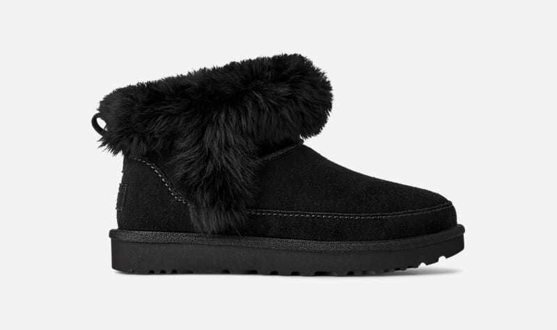 Tenisice i cipele UGG Suede Classic Ultra Mini Chalet Boot Crna | 1173832-BLK, 0