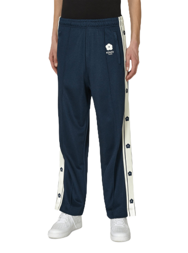 Hlače KENZO Varsity Track Pants Blue Tamnoplava | FD55PA7474IE 77