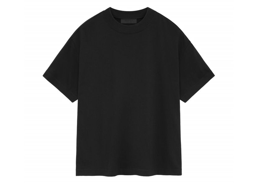 Majica kratkih rukava Fear of God Core Collection Tee Black Crna | 125SU244280F
