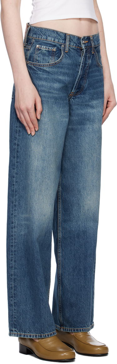 Jeans Anine Bing Manon Wide Leg Jeans Plava | A-06-10584-WHD28, 1