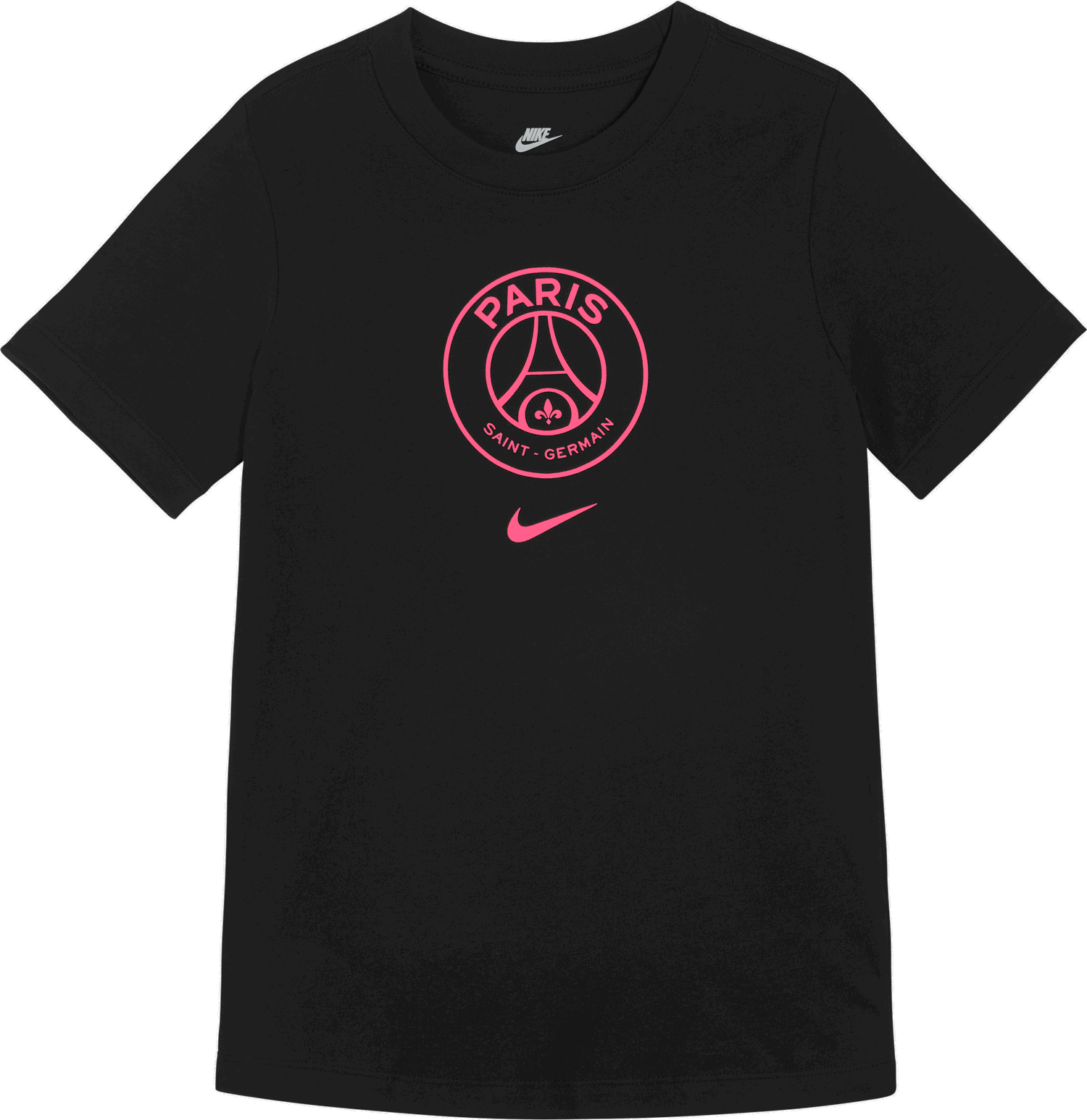 Majica kratkih rukava Nike Paris Saint-Germain FC Crest T-Shirt Crna | a33048-010, 0