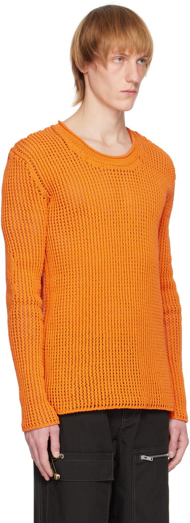 Džemper Dion Lee Grid Knitted Sweater Bež | C7163R23, 4