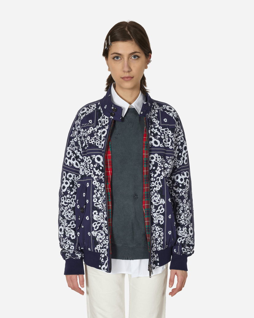 Jakna Baracuta NÒMATD G9 Bandana Jacket Indigo Siva | BRCPS1052 383