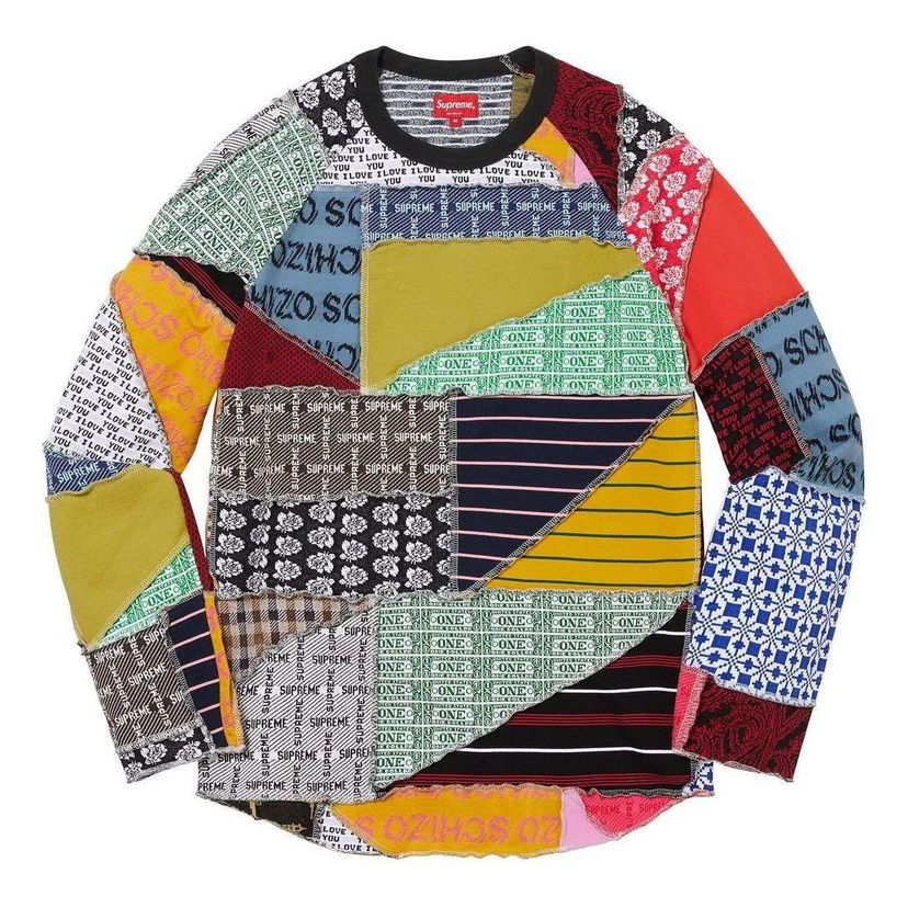 Džemper Supreme Patchwork Jacquard Shirt Višebojno | SUP-SS23-118