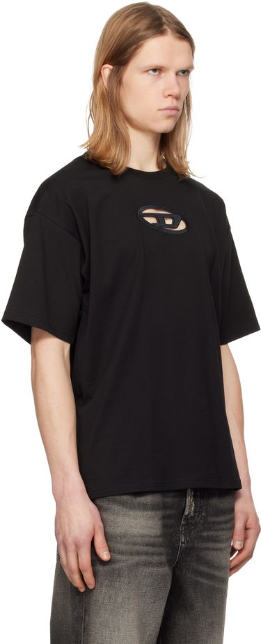Majica kratkih rukava Diesel Black Logo T-Shirt Crna | A15180-0NIAX-9XX, 2