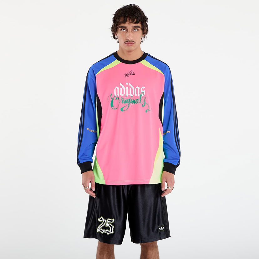 Košulja adidas Originals Spiders Goalkeeper Loose Long-Sleeve Top Ružičasta | JW0203