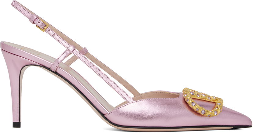 Tenisice i cipele Valentino Valentino Garavani VLogo Signature Slingback Heels Ružičasta | 6W2S0R01LUY