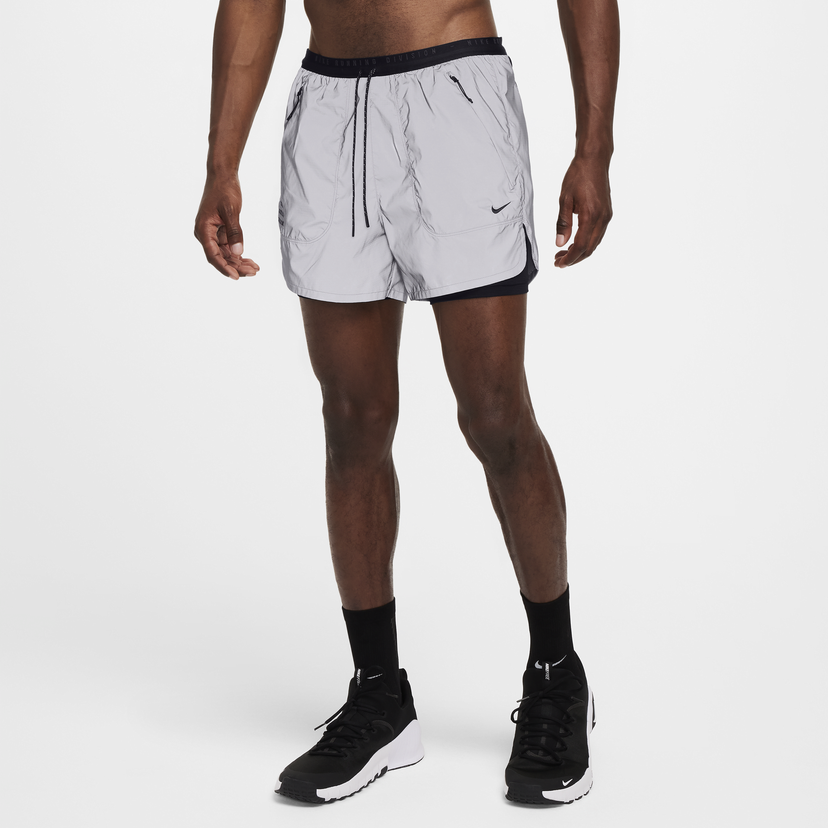 Kratke hlače Nike Running Division Dri-FIT ADV 2-in-1 10cm Shorts Siva | FZ1123-035