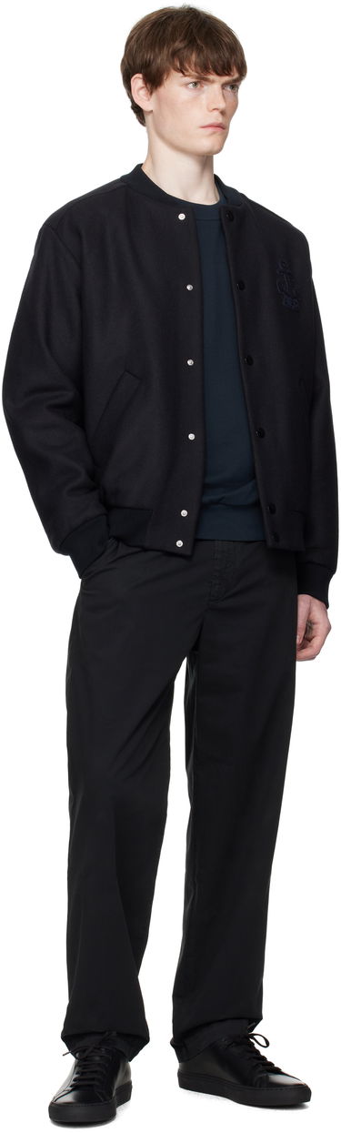 Bomber jakna A.P.C. A.P.C. Micka Wool Bomber Jacket Crna | WVBDE-M32010, 3