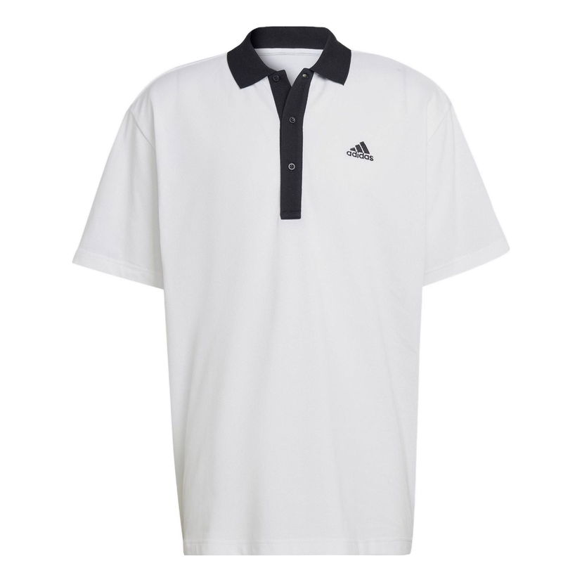 Polo majica adidas Originals Colorblock Polo Shirt Bijela | HY5516