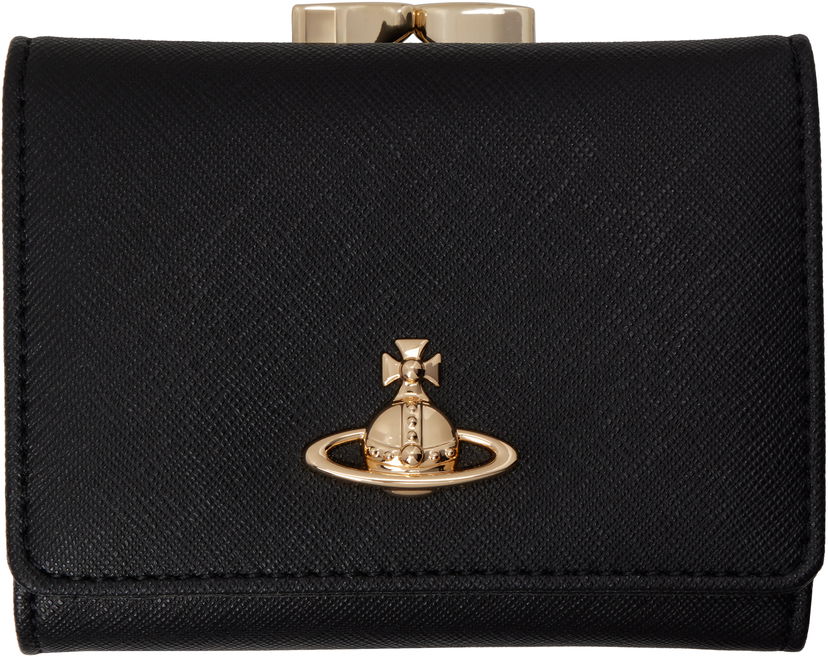 Novčanik Vivienne Westwood Vivienne Westwood Small Frame Purse Crna | 5115002MW-S0021-