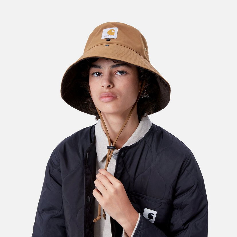 Šešir Carhartt WIP Carhartt WIP Clarton Bucket Hat Smeđa | I033784_6