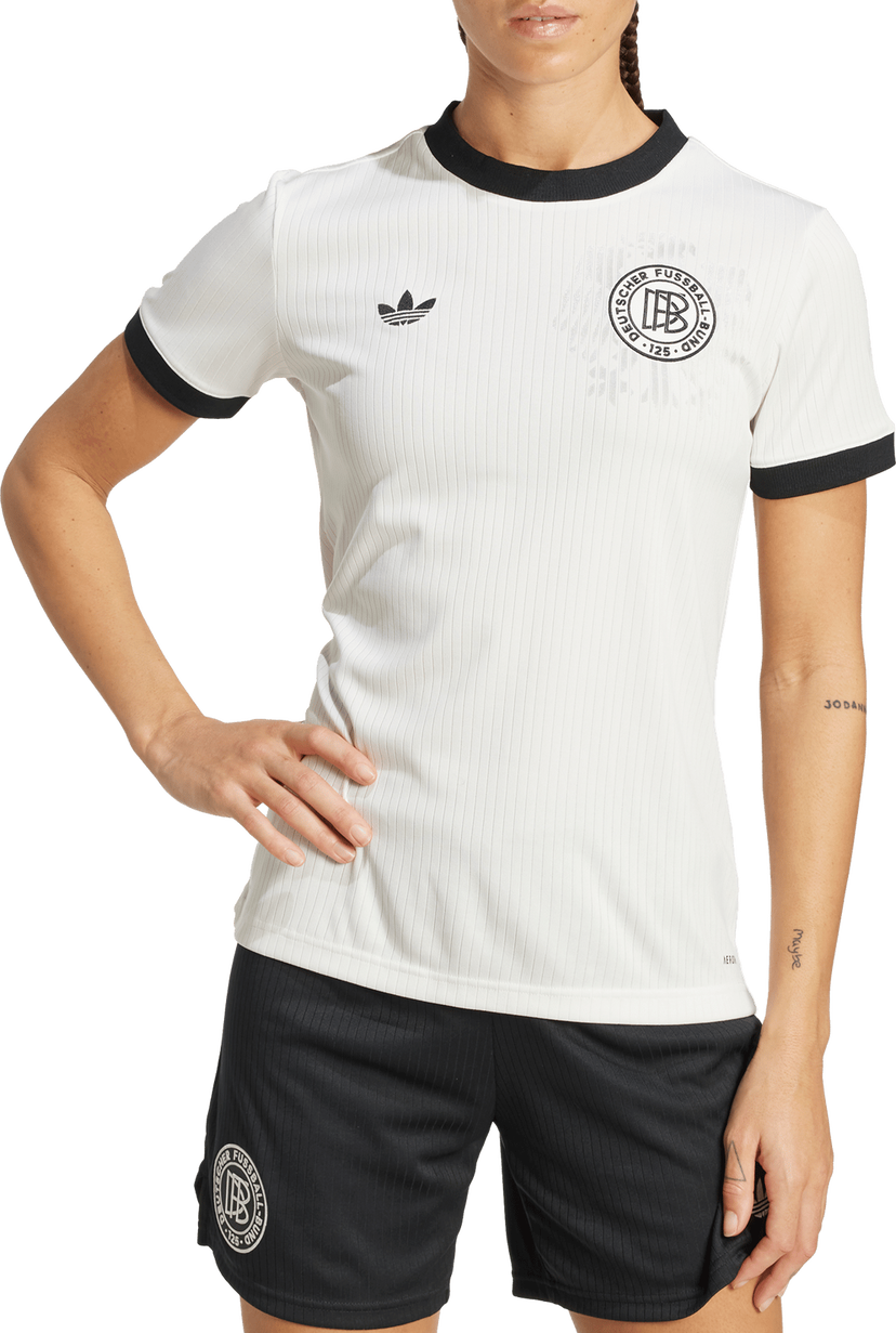 Majica kratkih rukava adidas Originals Originals DFB Deutschland 125th Anniversary Jersey Bijela | jy0244