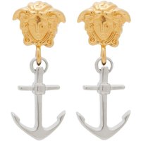 Naušnice Versace Anchor Medusa Earrings Bež | 1013815-1A00620-4J390, 1