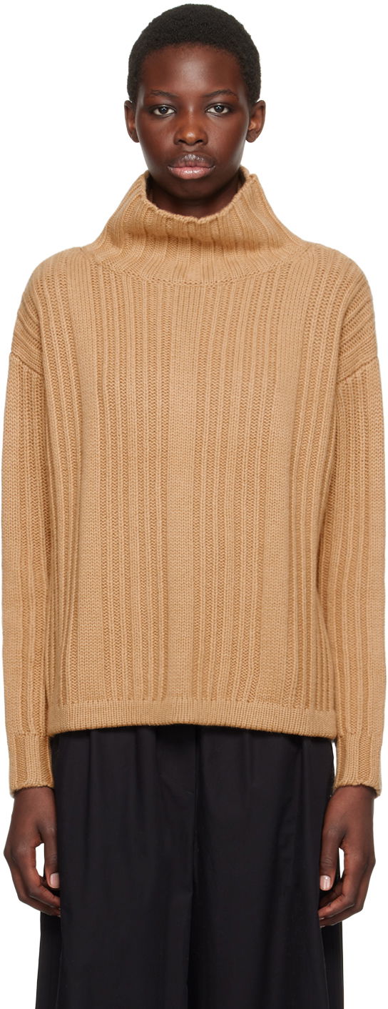 Džemper Max Mara Max Mara Vitalba Turtleneck Sweater Smeđa | 2421366012600 MM12037