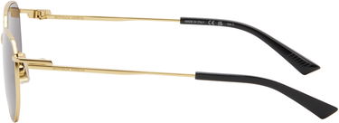 Sunčane naočale Bottega Veneta Geometric Split Metal Sunglasses Metalik | BV1301S-005, 2