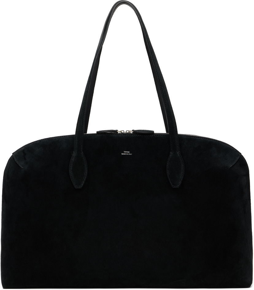 Tote bag TOTEME Totême Suede Day Tote Crna | 252-WAL0082-LE0004