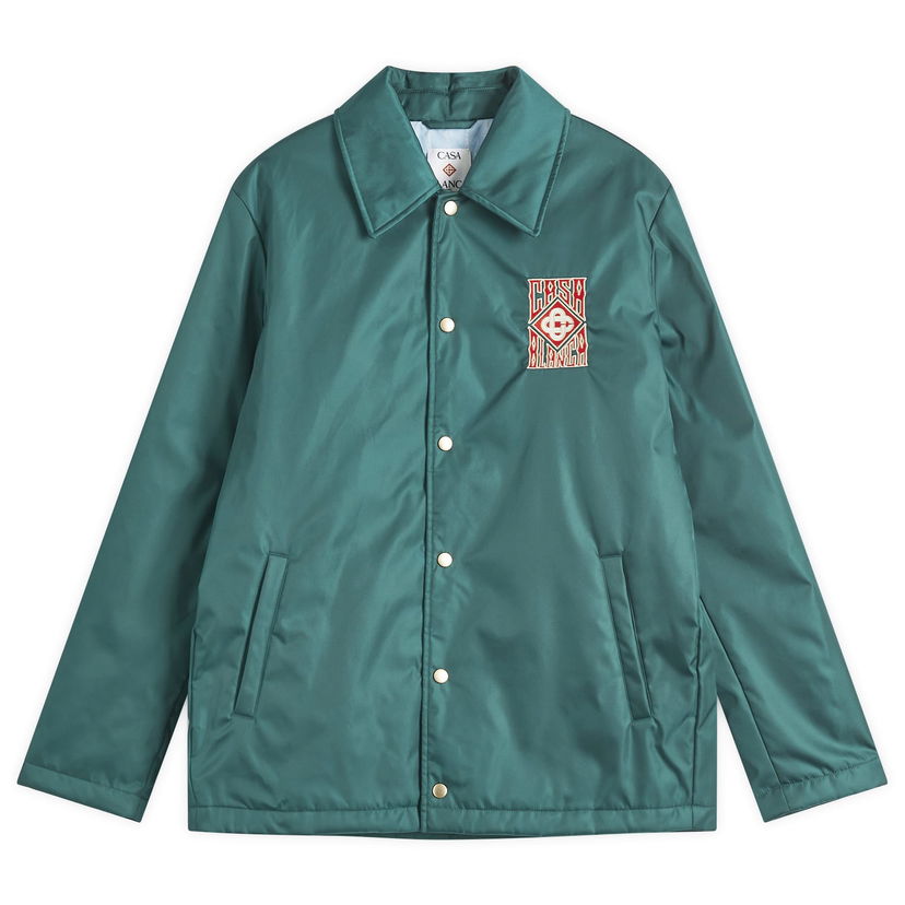 Vjetrovka Casablanca Casablanca Stadium Jacket Zelena | MS25-OT-169-01