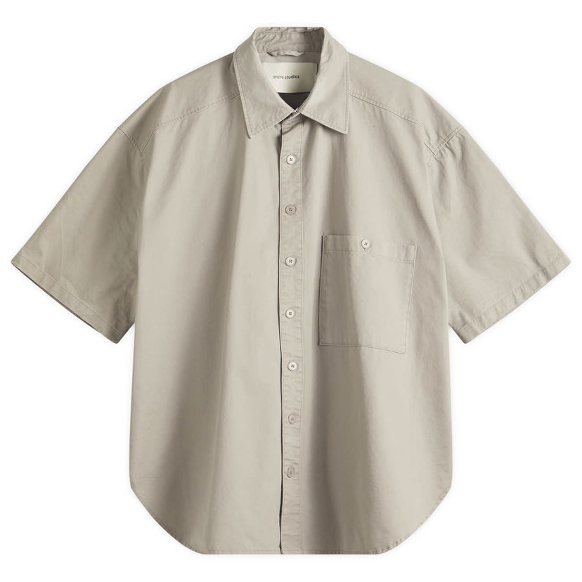 Košulja Entire Studios Entire Studios Duper Short Sleeve Shirt, Size Small Bež | ESU-S25-2006-DO
