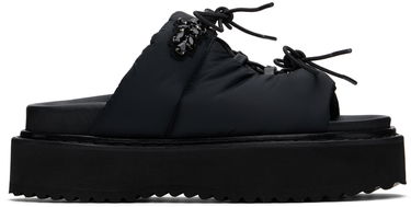 Dodaci Simone Rocha Simone Rocha Platform Ghillie Sandals Crna | SLD50B 0798, 0