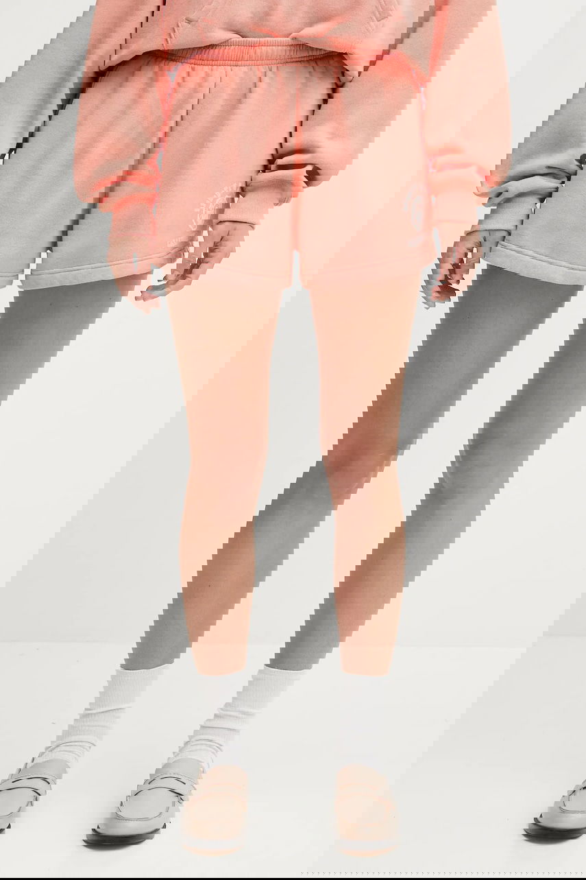 Kratke hlače Sporty & Rich Sporty & Rich California Emblem Soft Disco High Waist Shorts Ružičasta | SH052625218P141, 0