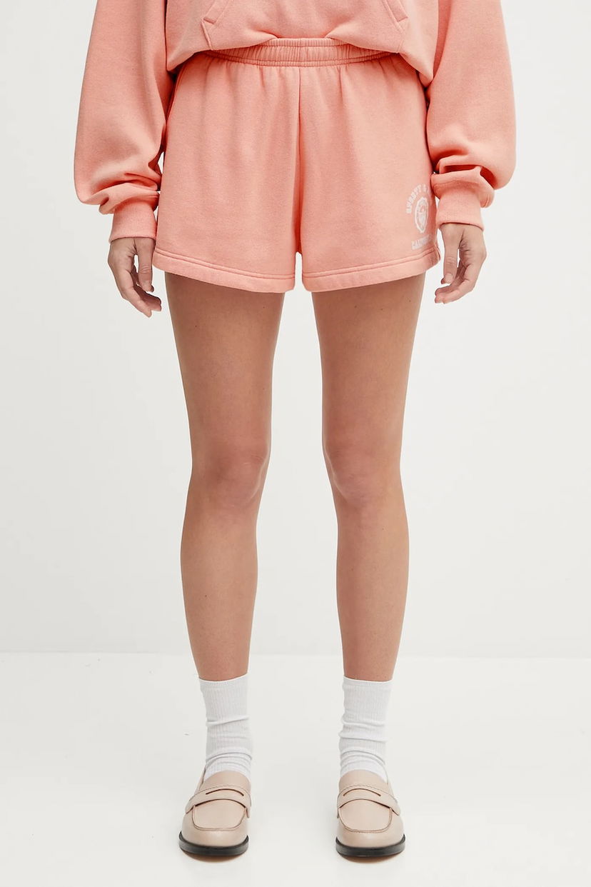 Kratke hlače Sporty & Rich Sporty & Rich California Emblem Soft Disco High Waist Shorts Ružičasta | SH052625218P141