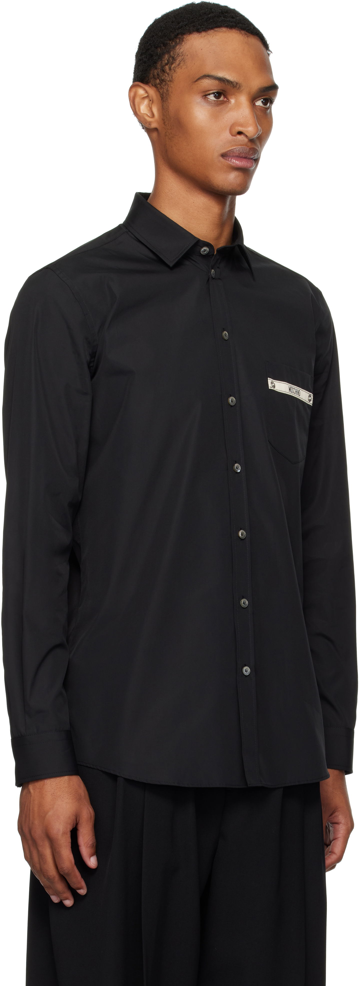 Košulja Moschino Moschino Tape Pocket Shirt Crna | 252ZZ023652350555, 1