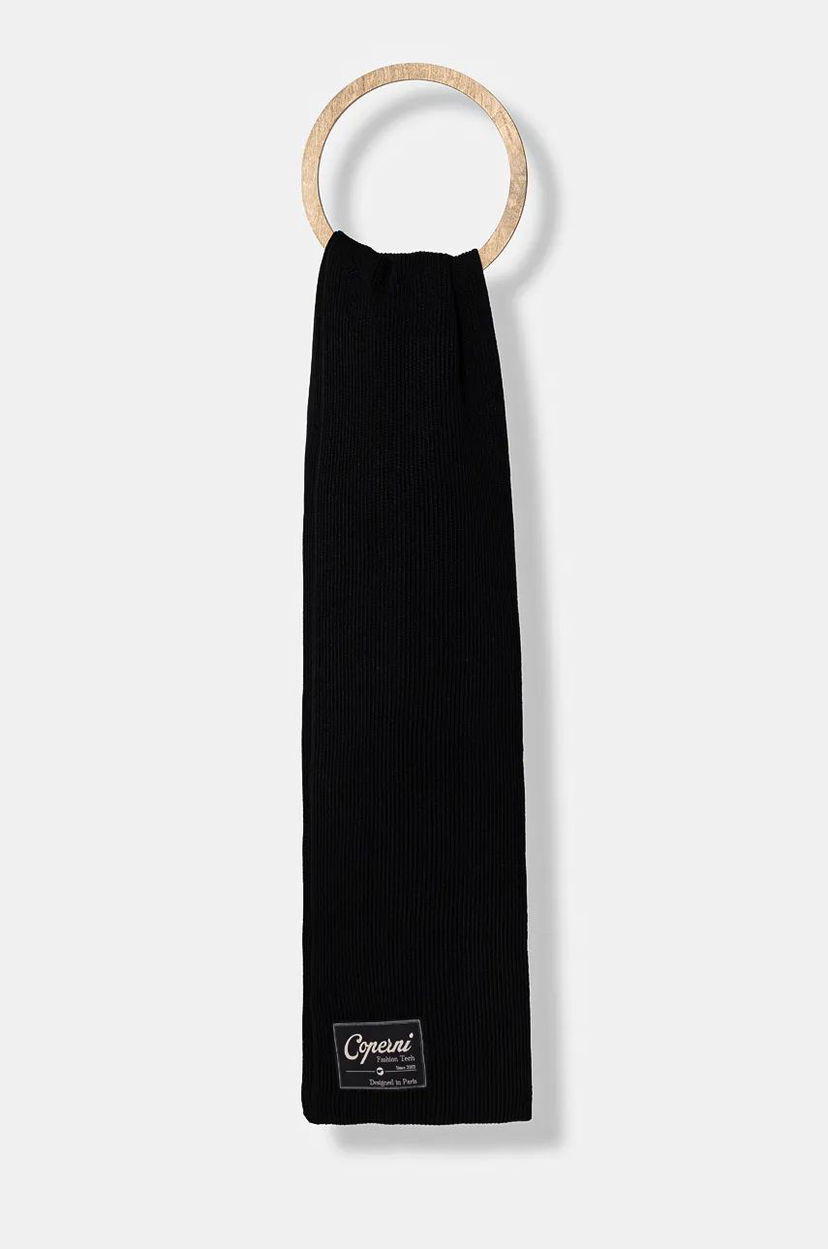 Šal Coperni Knitted Collar Scarf Crna | COPSA01Y3003