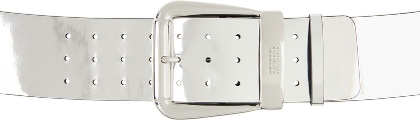 Pojasevi Maison Margiela MM6 Maison Margiela Buckle Belt Metalik | SA6TP0023 P8322