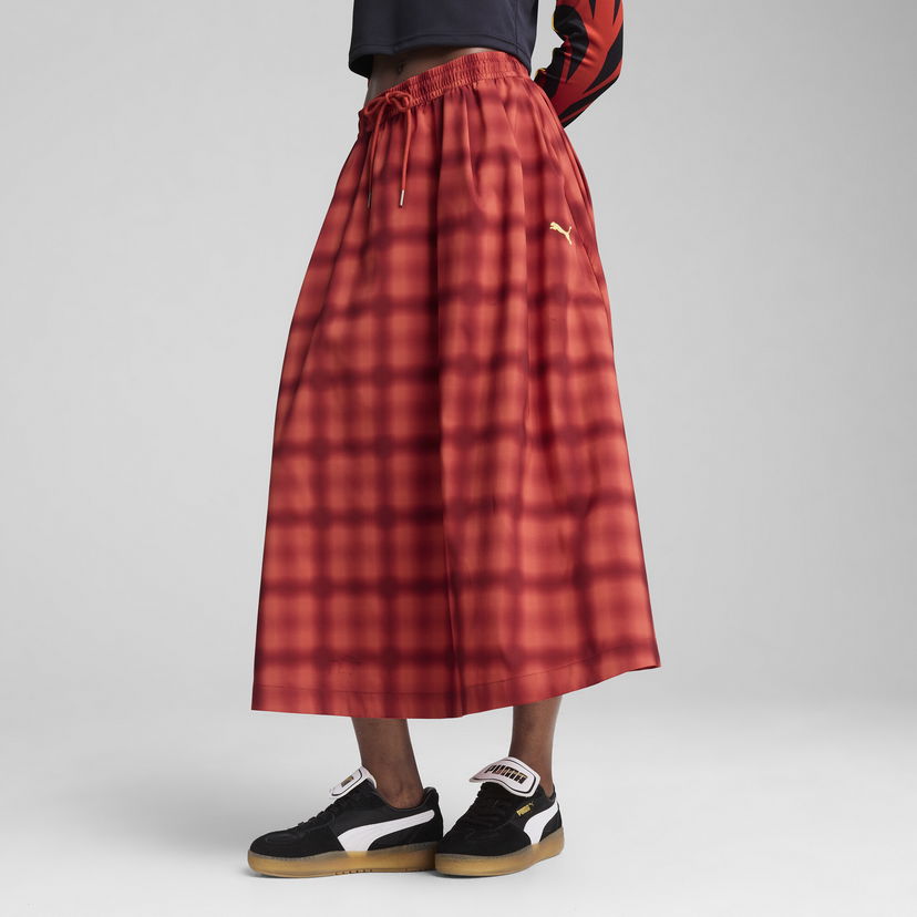 Suknja Puma Road To Unity Pleated Midi Skirt Crvena | 629795_15