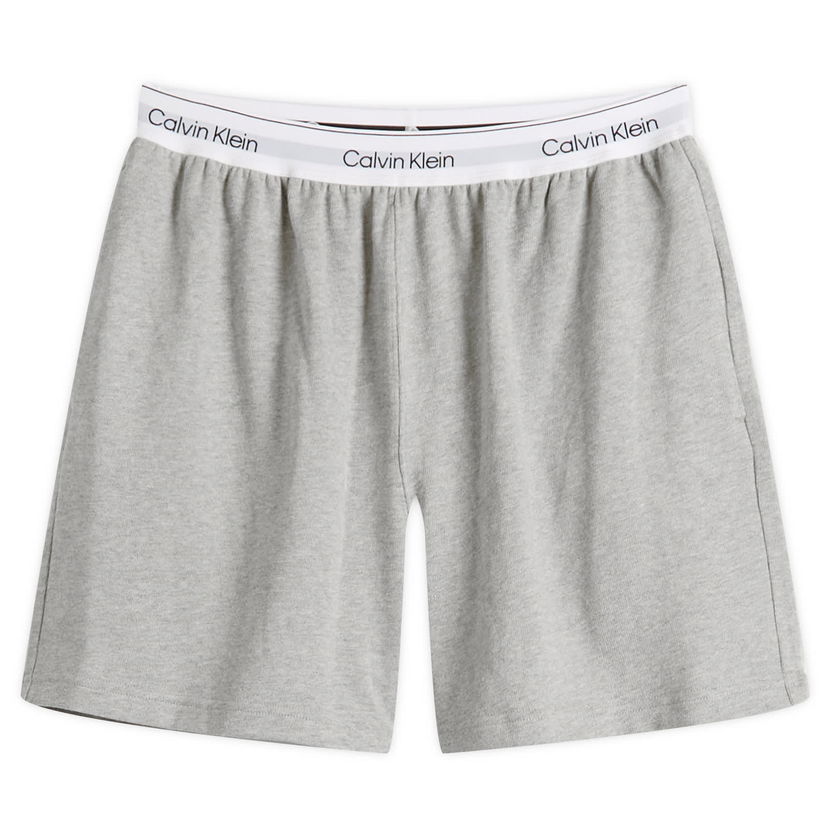 Pidžama CALVIN KLEIN Calvin Klein Sleep Shorts, Size Large Siva | LV00NM2927P7A
