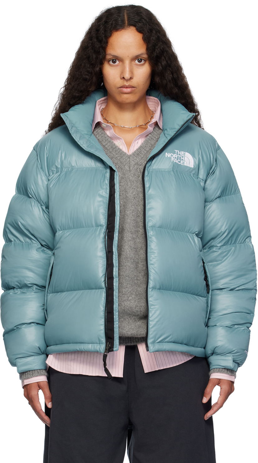 Pernata jakna The North Face Exclusive Shine Down Jacket Plava | NF0A3C8D39F
